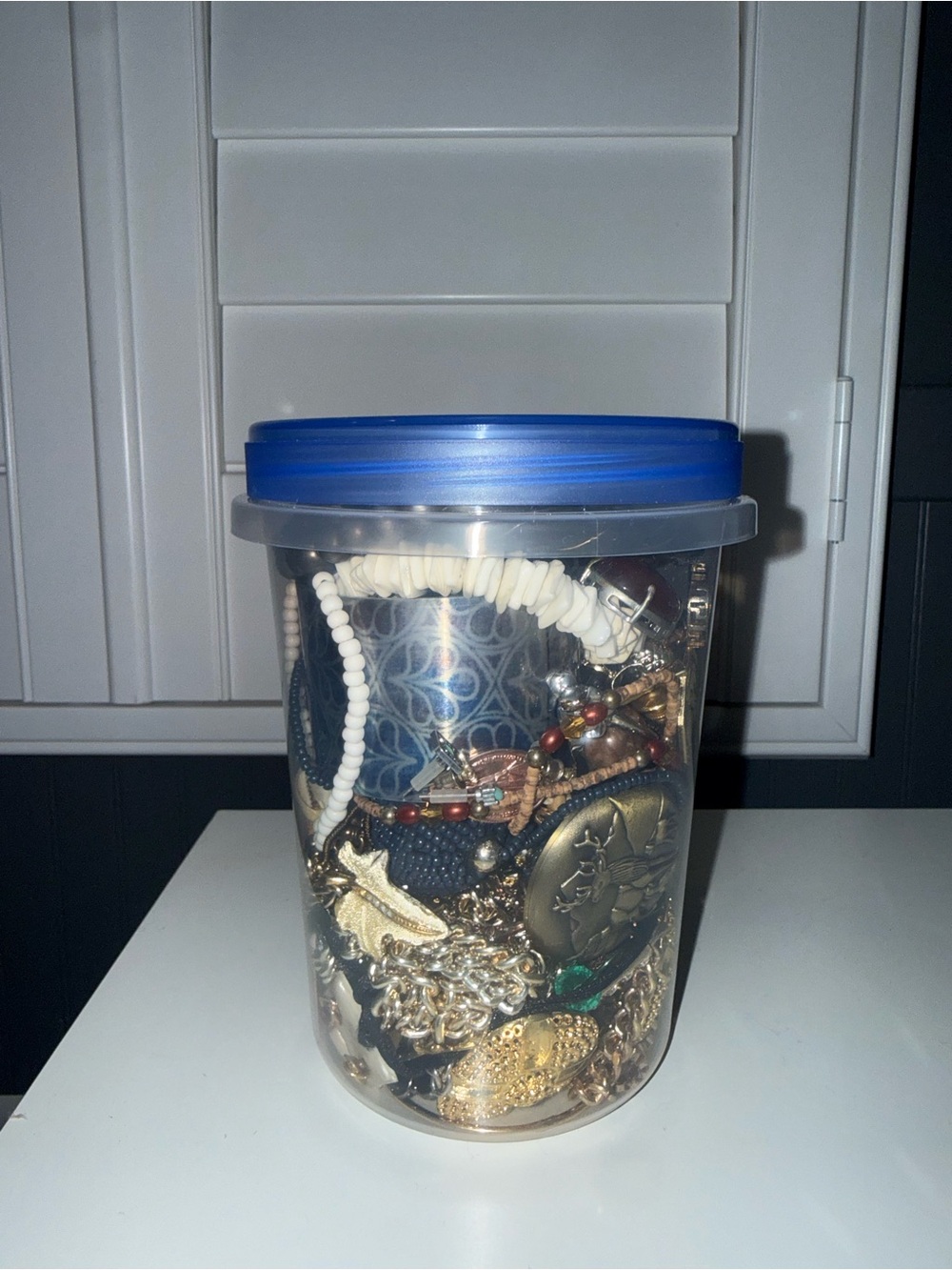mystery jewelry jar - Boho style